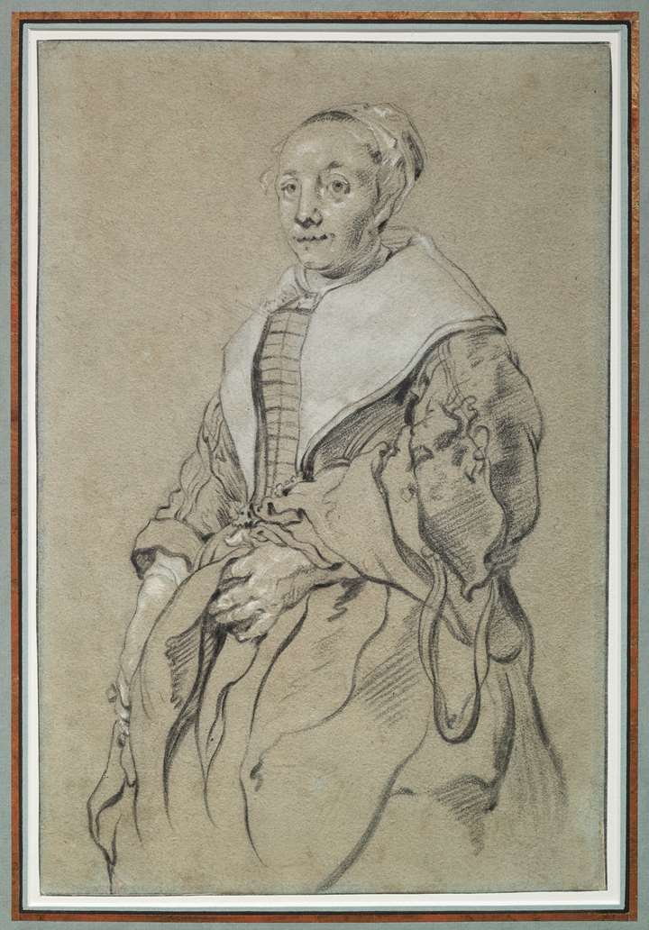 Portrait study of an elderly Lady